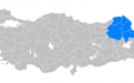 Kafkasya Zıpzıp Perisi (Coenonympha symphita) Türkiye Dağılım Haritası DTDT